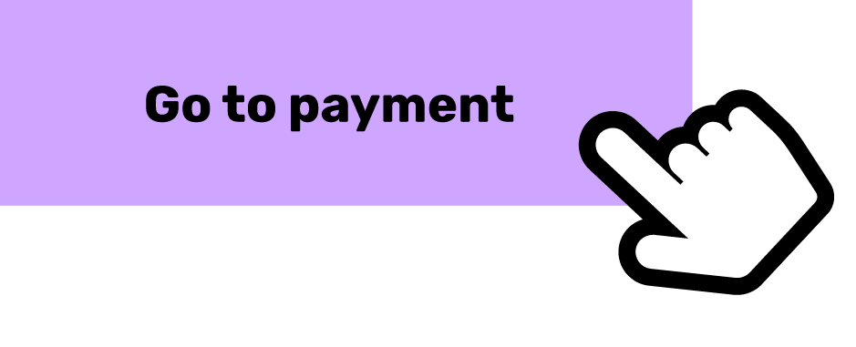 Go to payment symbol