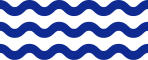 Symbolic waves in blue